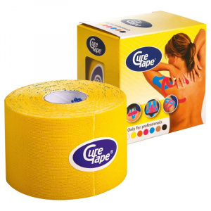 Тейп кинезиологический CureTape Yellow 161087, 5см.x5м. ― купить в Москве. Цена, фото, описание, продажа, отзывы. Выбрать, заказать с доставкой. | Интернет-магазин SPORTAVA.RU