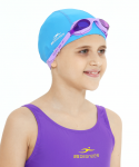 Шапочка для плавания 25Degrees Comfo Light Blue, полиэстер, детский
