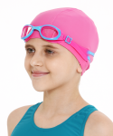 Шапочка для плавания 25Degrees Essence Pink, полиамид, детский