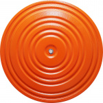 Диск MADE IN RUSSIA здоровья,MR-D-06, металлический, диаметр 28 см, окрашенный, оранжевый, черный (Диаметр 28 см)