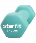 Гантель неопреновая Starfit DB-201 1,5 кг, мятный