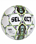 Мяч футбольный Select Tempo TB IMS №5, белый/фиолетовый/синий