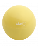УЦЕНКА Медбол Starfit GB-703, 1 кг, желтый пастель