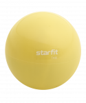 БЕЗ УПАКОВКИ Медбол Starfit GB-703, 1 кг, желтый пастель