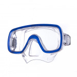 Маска для плавания SALVAS Domino Md Mask CA140C1TBSTH, размер Medium, синяя (Medium)
