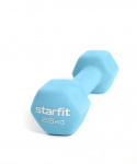 Гантель неопреновая Starfit DB-201 2,5 кг, синий пастель