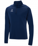 Джемпер тренировочный Jögel CAMP Training Top 1/4 Zip, темно-синий, детский