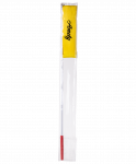 Лента для художественной гимнастики Amely AGR-201 4м, с палочкой 46 см, желтый