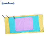 Полотенце GREEN-HERMIT ультралёгкое Superfine Fiber Day Towel, MACAW GREEN/L/55г/35x75см