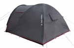 Палатка HIGH PEAK Tessin 4, темно-серый/красный, 370х240х170 см