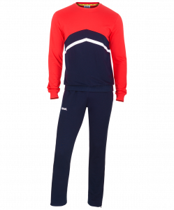 Тренировочный костюм Jögel JCS-4201-921, хлопок, темно-синий/красный/белый ― купить в Москве. Цена, фото, описание, продажа, отзывы. Выбрать, заказать с доставкой. | Интернет-магазин SPORTAVA.RU