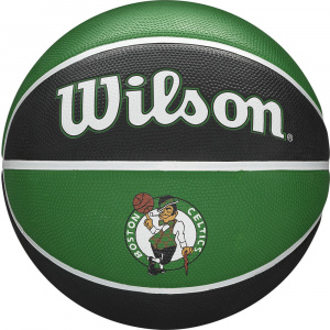 Мяч баскетбольный Wilson NBA Team Tribute Boston Celtics WTB1300XBBOS, размер 7 (7) ― купить в Москве. Цена, фото, описание, продажа, отзывы. Выбрать, заказать с доставкой. | Интернет-магазин SPORTAVA.RU