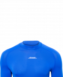 Футболка компрессионная с длинным рукавом JÖGEL Camp PerFormDRY Top LS, синий/белый