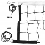 Сетка волейбольная MADE IN RUSSIA FS-V-№6 (Дл. 9,50 м, шир. 1,00 м)