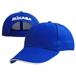 Бейсболка MIKASA MT481-029, синяя (Универсальный)