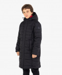Пальто утепленное Jögel ESSENTIAL Long Padded Jacket, черный, детский