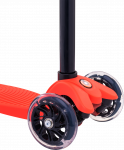 Самокат Ridex 3-колесный Snappy 3D, 120/80 мм, красный