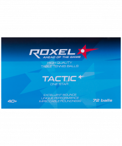 Мяч для настольного тенниса Roxel 1* Tactic, белый, 72 шт. ― купить в Москве. Цена, фото, описание, продажа, отзывы. Выбрать, заказать с доставкой. | Интернет-магазин SPORTAVA.RU