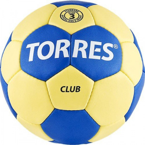 Мяч гандбольный TORRES Club (3) ― купить в Москве. Цена, фото, описание, продажа, отзывы. Выбрать, заказать с доставкой. | Интернет-магазин SPORTAVA.RU