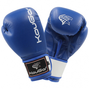 Перчатки боксерские KouGar KO700-14, 14oz, темно-синий ― купить в Москве. Цена, фото, описание, продажа, отзывы. Выбрать, заказать с доставкой. | Интернет-магазин SPORTAVA.RU