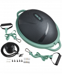 Полусфера Starfit "BOSU" GB-503 с эспандерами, с насосом, серый/зеленый