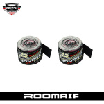 Бинт боксерский Roomaif RM-101 Grey/Red (хлопок-полиэстер) (3м)