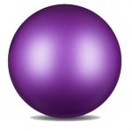 Мяч для художественной гимнастики INDIGO 400г IN329 металлик (фиолетовый)