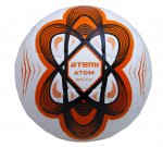 Мяч футбольный Atemi ATOM Hybrid, оранж, р.5, Гибридная (машинная+термо) сшивка, окруж 68-70
