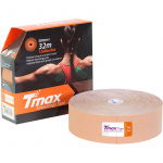 Тейп кинезиологический TMAX Extra Sticky 5 см x 32 м, 423211, телесный