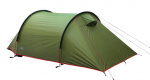 Палатка HIGH PEAK Kite 3, зеленый/красный, 180х340х105 см