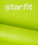 Коврик для йоги и фитнеса Starfit FM-301, NBR, 183x61x1,0 см, лаймовый