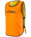 Манишка двухсторонняя Jögel Reversible Bib, оранжевый/лаймовый, детский (YM)