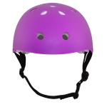 Шлем детский RGX Kask-1 фиолетовый матовый с регулировкой размера
