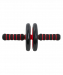 Ролик для пресса двойной Starfit RL-102, черный/красный