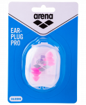 Беруши Arena Earplug pro, clear/fuchsia