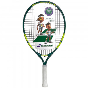 Ракетка для большого тенниса детская BABOLAT Wimbledon Junior 21 Gr000, 140448 (21) ― купить в Москве. Цена, фото, описание, продажа, отзывы. Выбрать, заказать с доставкой. | Интернет-магазин SPORTAVA.RU