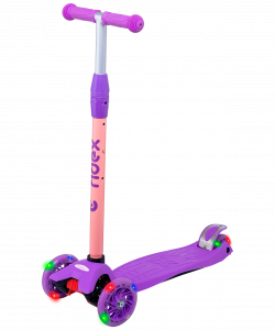 БЕЗ УПАКОВКИ Самокат Ridex 3-колесный Kiko, 120/80 мм, розовый/фиолетовый ― купить в Москве. Цена, фото, описание, продажа, отзывы. Выбрать, заказать с доставкой. | Интернет-магазин SPORTAVA.RU