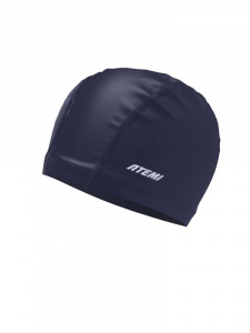 Шапочка для плавания Atemi PU cap blue, полиуретан, Цвет: синий, FPUC1BE ― купить в Москве. Цена, фото, описание, продажа, отзывы. Выбрать, заказать с доставкой. | Интернет-магазин SPORTAVA.RU