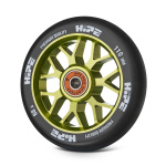 Колесо HIPE H3, 110*24 мм, зеленый/черный, black/green
