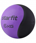 БЕЗ УПАКОВКИ Медбол высокой плотности Starfit GB-702, 6 кг, фиолетовый