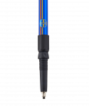 Скандинавские палки Berger Blade, 77-135 см, 2-секционные, синий/красный/желтый