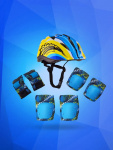Набор (шлем,защита) SET Racing
