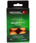 УЦЕНКА Мяч для настольного тенниса Roxel 2* Swift, оранжевый, 6 шт.