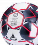 Мяч футбольный Select Contra IMS 812310, №4, белый/черный/красный (4)