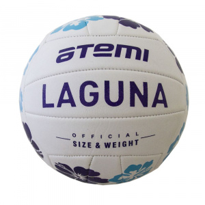 Мяч волейбольный Atemi LAGUNA, синтетическая кожа PVC, 18 п., бел/т.син/гол., м/ш, р.5 , окруж 65-67 ― купить в Москве. Цена, фото, описание, продажа, отзывы. Выбрать, заказать с доставкой. | Интернет-магазин SPORTAVA.RU