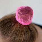 Сеточка для волос INDIGO, SM-329-P, 9 см, розовый (Универсальный)