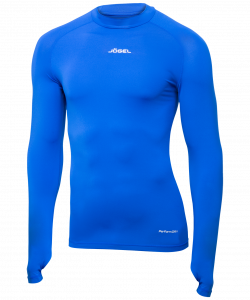 Футболка компрессионная с длинным рукавом JÖGEL Camp PerFormDRY Top LS, синий/белый ― купить в Москве. Цена, фото, описание, продажа, отзывы. Выбрать, заказать с доставкой. | Интернет-магазин SPORTAVA.RU
