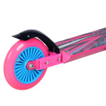 Самокат RGX FLASH 125мм pink (светящиеся колеса)
