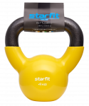 Гиря виниловая Starfit DB-401, 4 кг, желтый