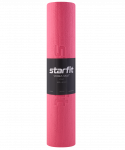 Коврик для йоги и фитнеса Starfit FM-101, PVC, 183x61x0,6 см, розовый